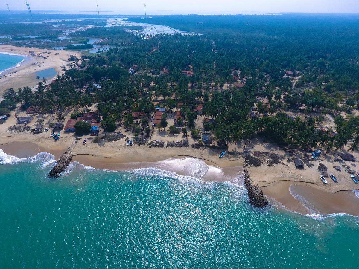 Ocean View Beach Resort - Kalpitiya Exteriör bild